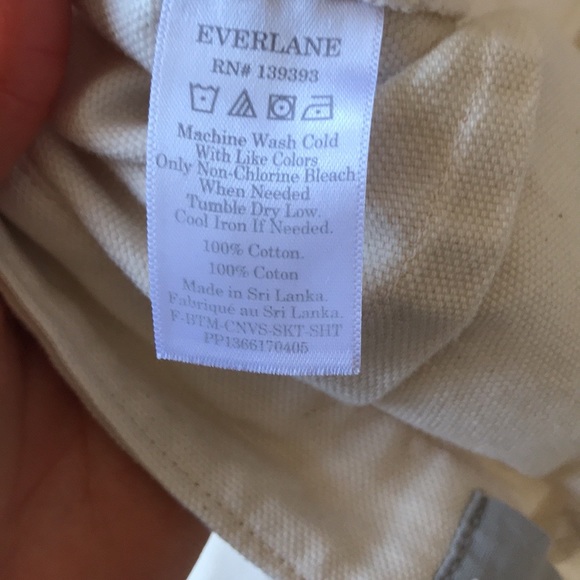 Everlane cream skirt - Picture 10 of 10